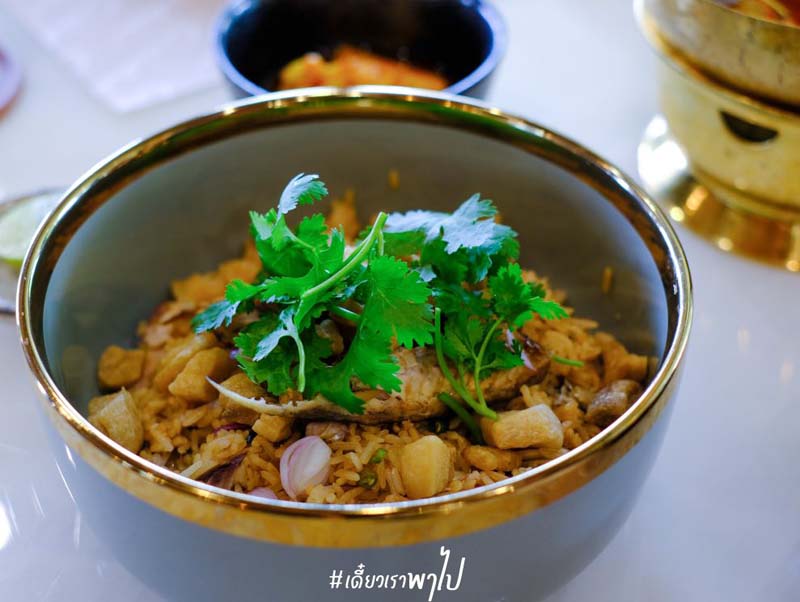 ร้านอาหารไทย-รามัญ ชุลีธร ย่านแบริ่ง