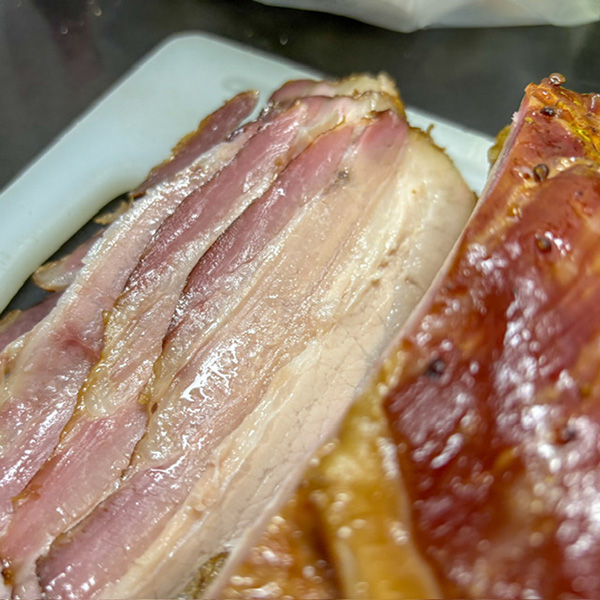 เบคอนสูตรโฮมเมด วิธีทำเบคอนโฮมเมด สูตรเบคอนซอสส้ม สูตรอาหาร