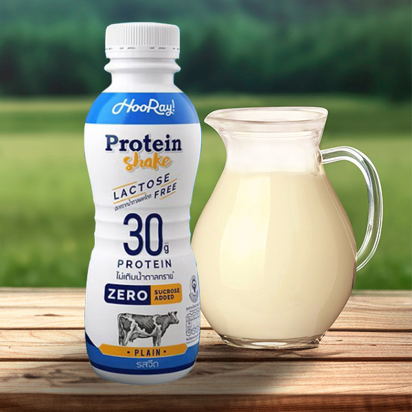 นมโปรตีนสูง Hooray Protein Shake