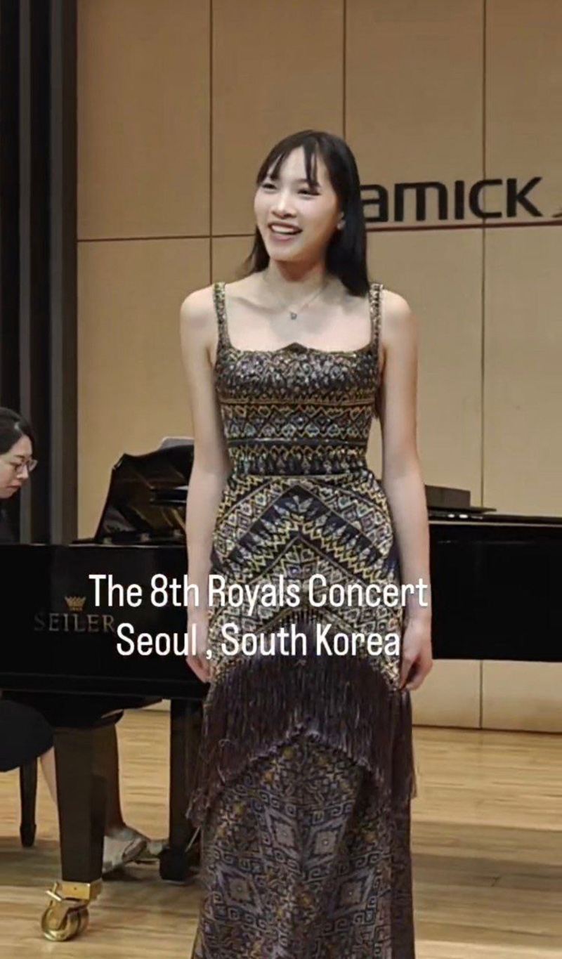 น้องแพรว ลูกสาว ตุ๊ก บ๊วย โชว์สกิลร้องโอเปร่า