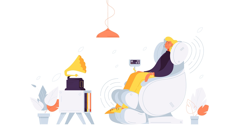 เก้าอี้นวด