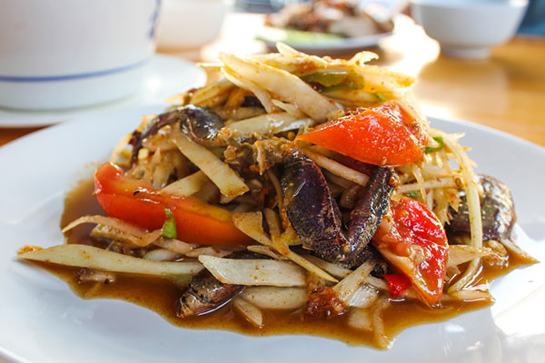 สูตรอาหารอีสานมื้อเย็น