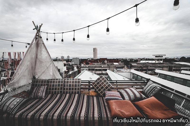  ร้านคาเฟ่ดาดฟ้า