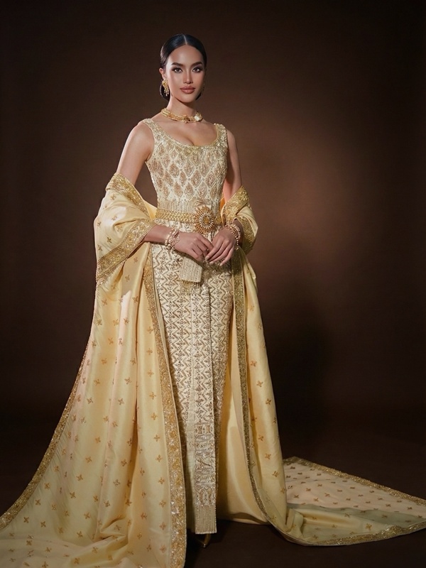 โอปอล สุชาตา ลุคพิธีเปิดซีเกมส์ 2025