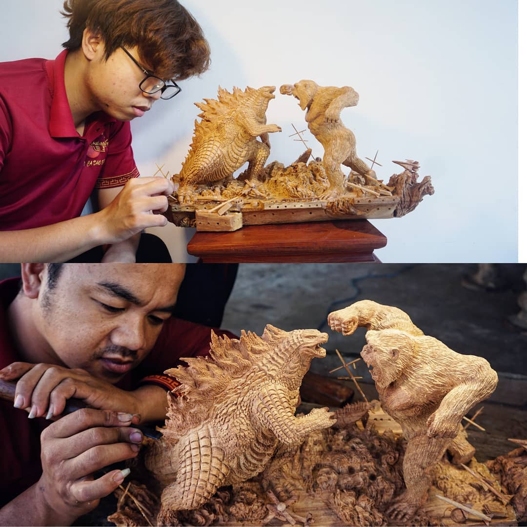 แกะสลักไม้