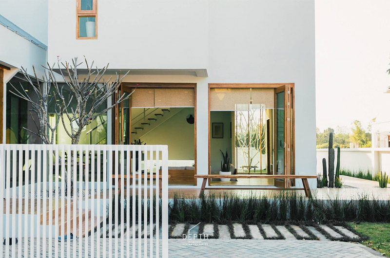 แบบบ้านริมนา