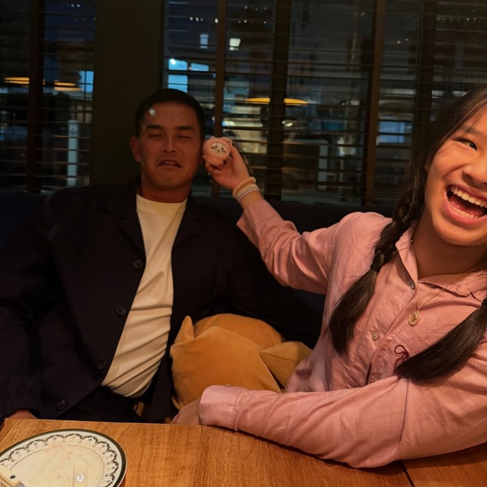 สงกรานต์ เตชะณรงค์ อวดโมเมนต์อบอุ่นใจ ดินเนอร์วันพ่อ