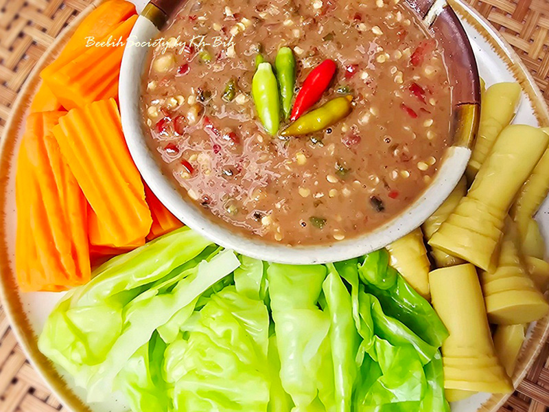 สูตรน้ำพริกกะปิ เมนูน้ำพริกกะปิ อาหารไทย สูตรอาหาร
