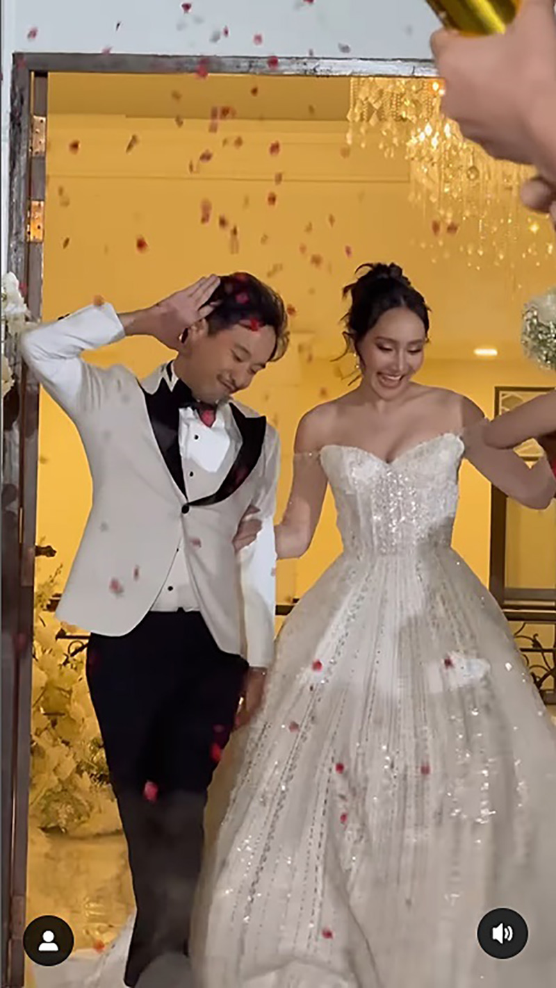 รวมภาพ โหงวเฮ้ง ลูกชายเท่ง เถิดเทิง เข้าพิธีวิวาห์