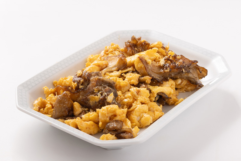 เห็ดหอมผัดไข่ เมนูผักผัดไข่ เมนูผัดผัก เมนูไข่ สูตรอาหาร