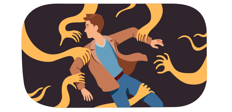 ฝันว่าถูกไล่ล่า