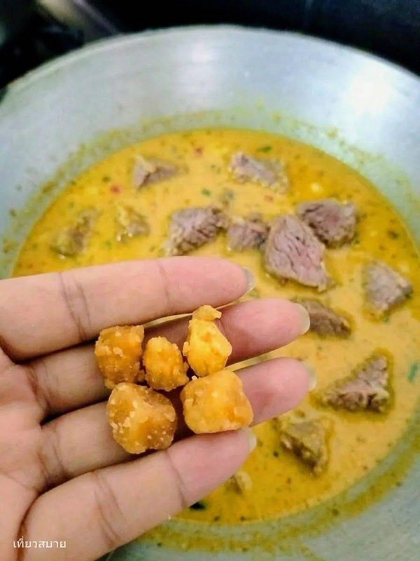 ขนมจีนแกงเนื้อ สูตรขนมจีนน้ำยา เมนูเนื้อ เมนูเส้น อาหารจานเดียว สูตรอาหาร