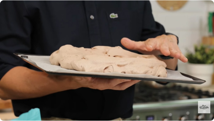 ครันชี่ช็อกโกแลตพัฟโลวา เค้กช็อกโกแลต สูตรขนม