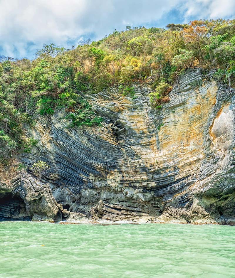 หินพับผ้า อ.ขนอม