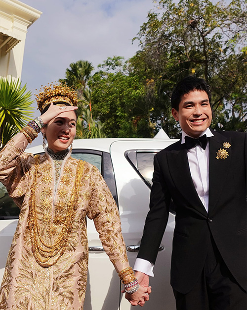 ปอย ตรีชฎา ชุดแต่งงาน