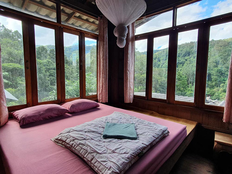 โฮมสเตย์บ้านแม่แมะ ภูเมี่ยงคำ