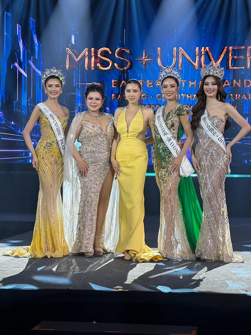 กิ๊ฟซ่า เกิร์ลลี่เบอร์รี่ คว้ามง Miss Universe Rayong 2026  