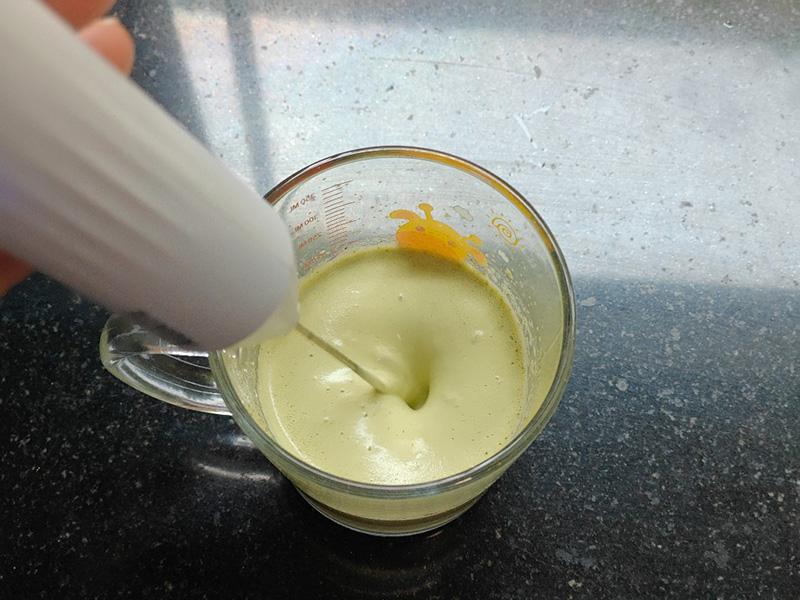 มัทฉะโฟมน้ำมะพร้าว สูตรมัทฉะน้ำผลไม้ สูตรชาเขียว เมนูชาเขียว สูตรเครื่องดื่ม