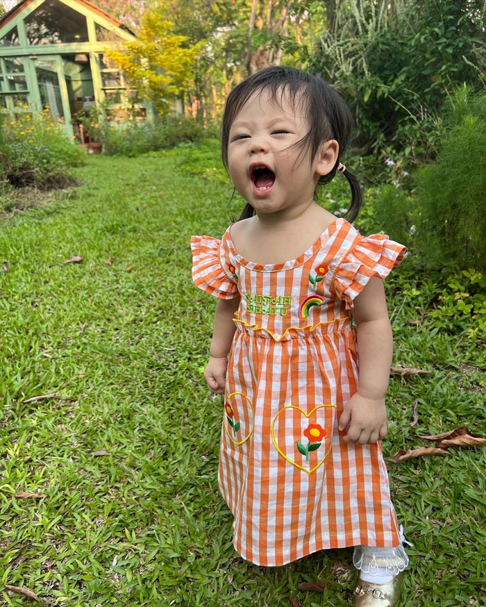 น้องแอบิเกล ลูกสาว ชมพู่ อารยา