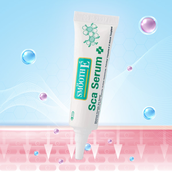 7. ครีมลดรอยแผลเป็น Smooth E Scar Serum Advance Formula