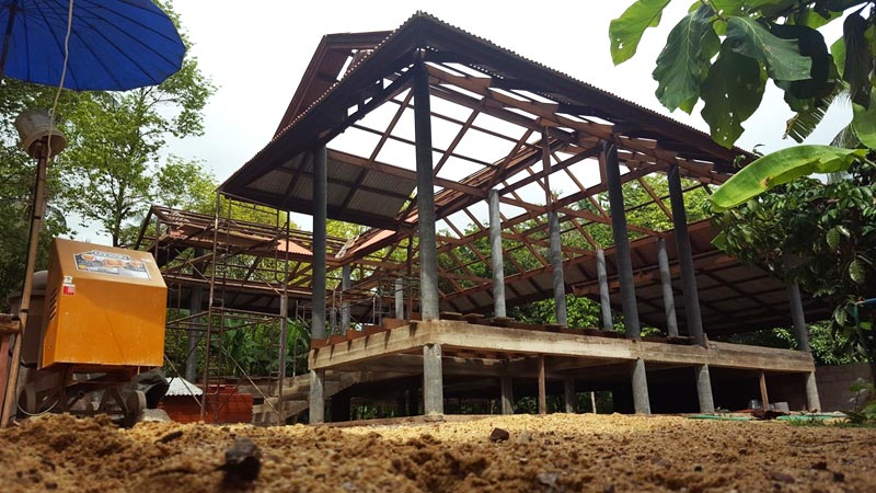 บ้านชั้นเดียวยกสูง