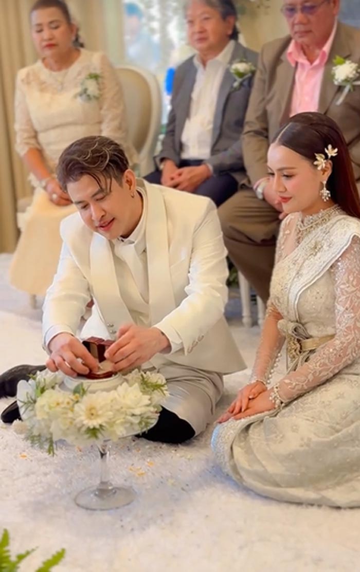 แจ๊ค ธนพล เอม รมิดา แต่งงาน