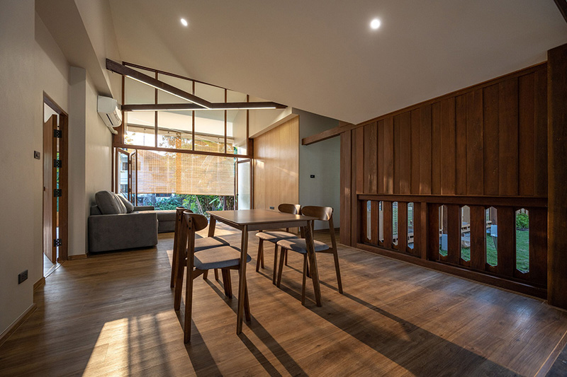 บ้านเจียงแสน บ้านไม้สตไล์พื้นถิ่น