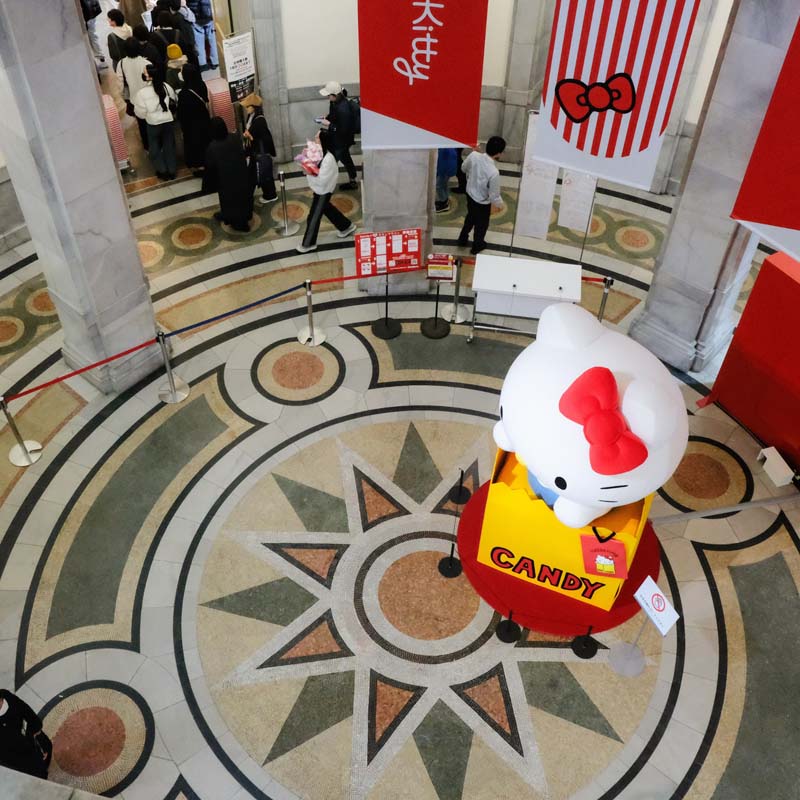 นิทรรศการ Hello Kitty ครบรอบ 50 ปีที่โตเกียว