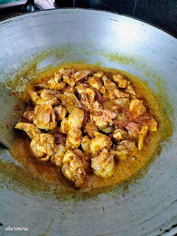 แกงป่าไก่บ้านใบยี่หร่า เมนูแกงป่า อาหารไทย สูตรอาหาร