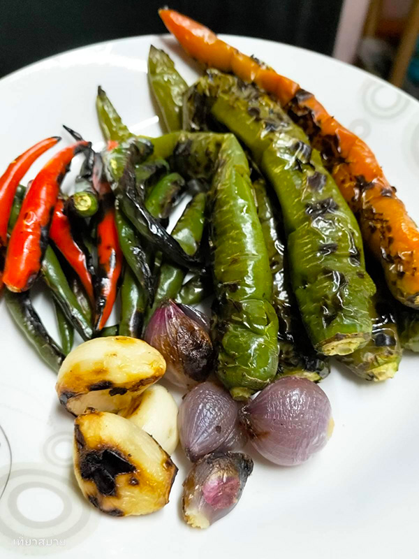 สูตรน้ำพริกขี้กา เมนูน้ำพริก เมนูอาหารไทย อาหารเพื่อสุขภาพ สูตรอาหาร