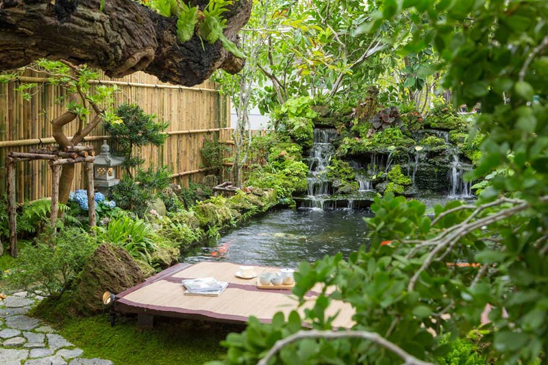 จัดสวนญี่ปุ่น