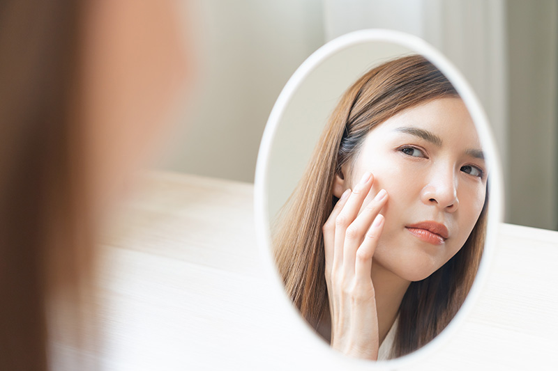 เมคอัพตกร่อง