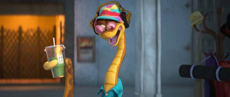 ตัวละคร Mr. Snake จาก The Bad Guys 2