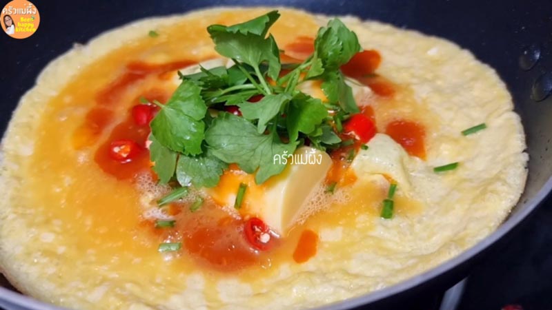 ไข่เจียวเต้าหู้ไข่