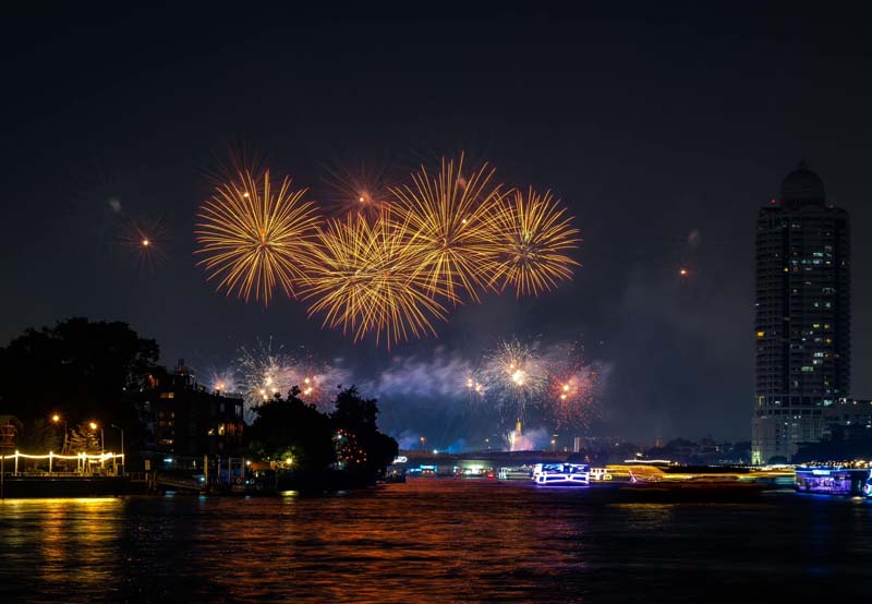 งานพลุสะพานพุทธ 2566  