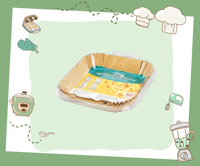 Seagull กระดาษรองหม้อทอดไร้น้ำมัน