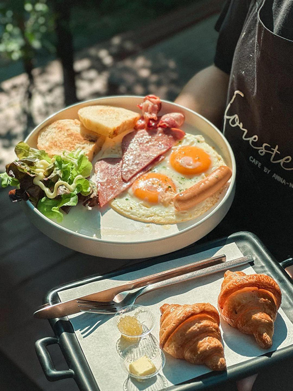 Foreste' cafe อาหาร