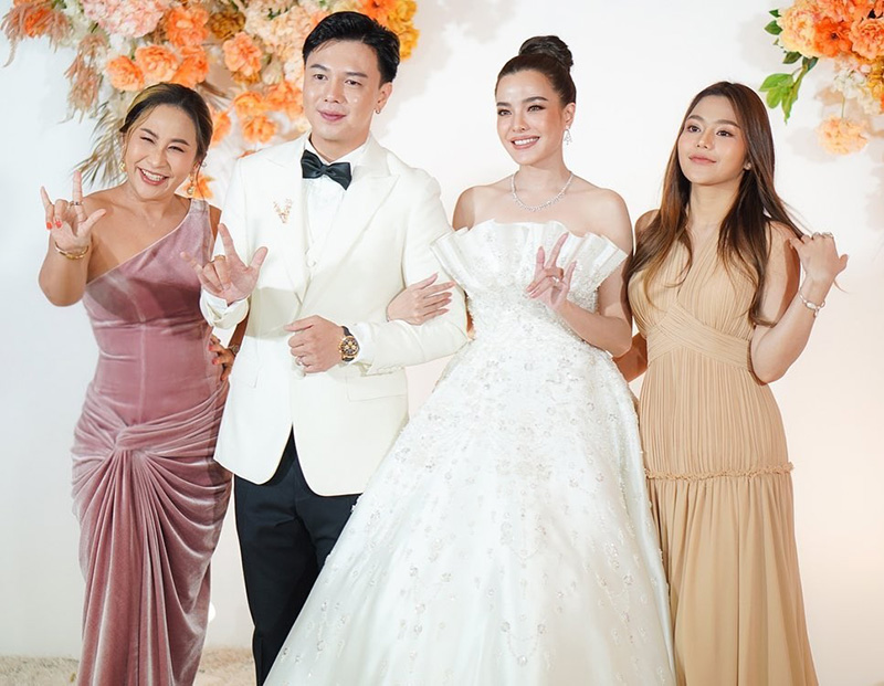  งานแต่ง  จูน ชลฤดี นางเอกช่อง 8 