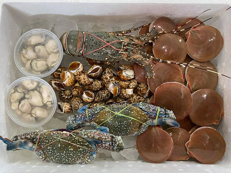 กล่องสุ่มอาหารทะเล