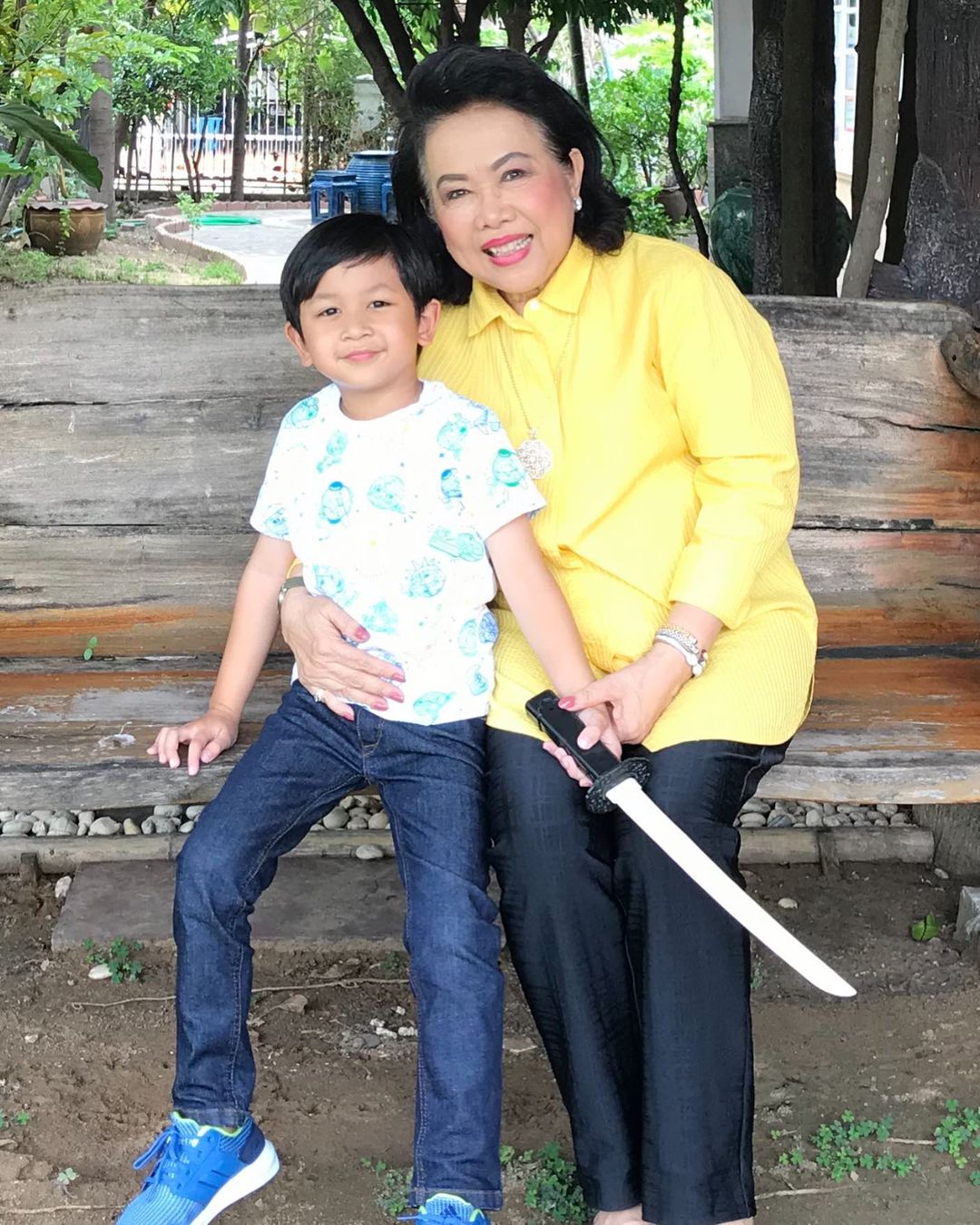 เป้ย ปานวาด แม่สามี