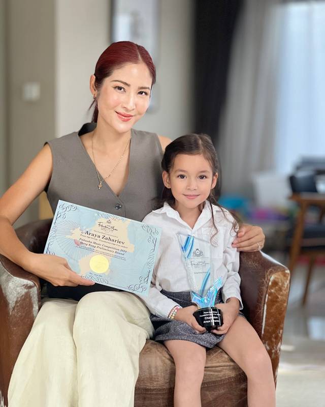 น้องอารยา ลูกสาว กวาง ฟ้ารุ่ง