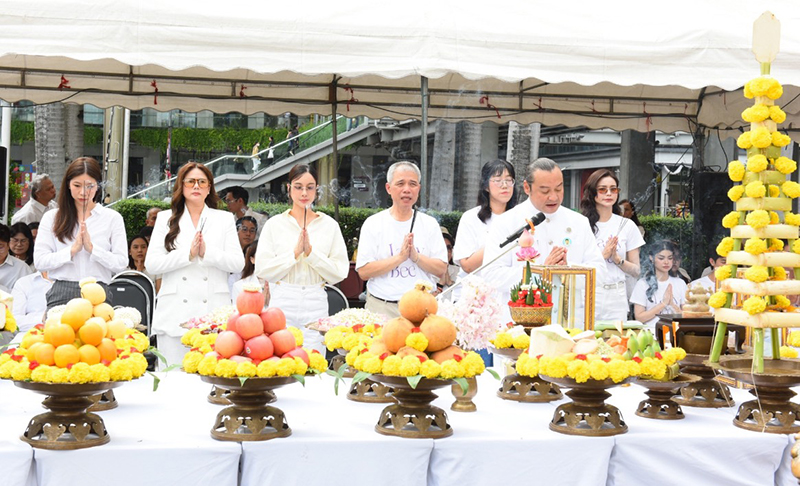 Lady Bee คุณบุญเลื่อง จันดารา อิงฟ้า วราหะ หนังไทย ภาพงานบวงสรวง