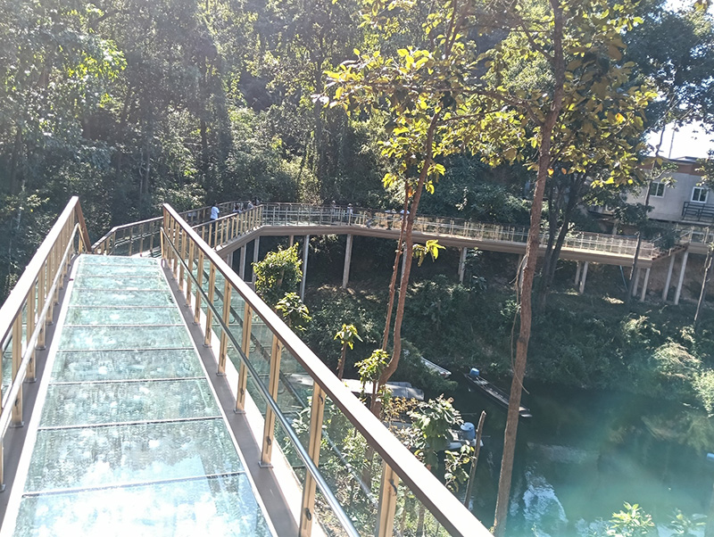 สกายวอล์กเขื่อนแม่งัด เชียงใหม่