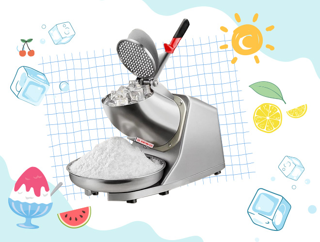 เครื่องทำน้ำแข็งไสไฟฟ้า KASHIWA BH-9270  เครื่องทำบิงซู เครื่องครัว เครื่องใช้ไฟฟ้า