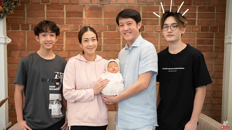 ส่องความหล่อ ลูค ลี ลูกชายคนโตของครอบครัว แป้ง อรจิรา