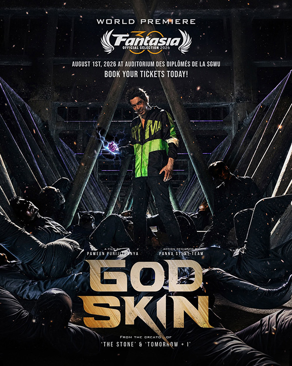 GODSKIN หมัดเทวา ท้าเดิมพัน หนังใหม่ 2026 โปสเตอร์