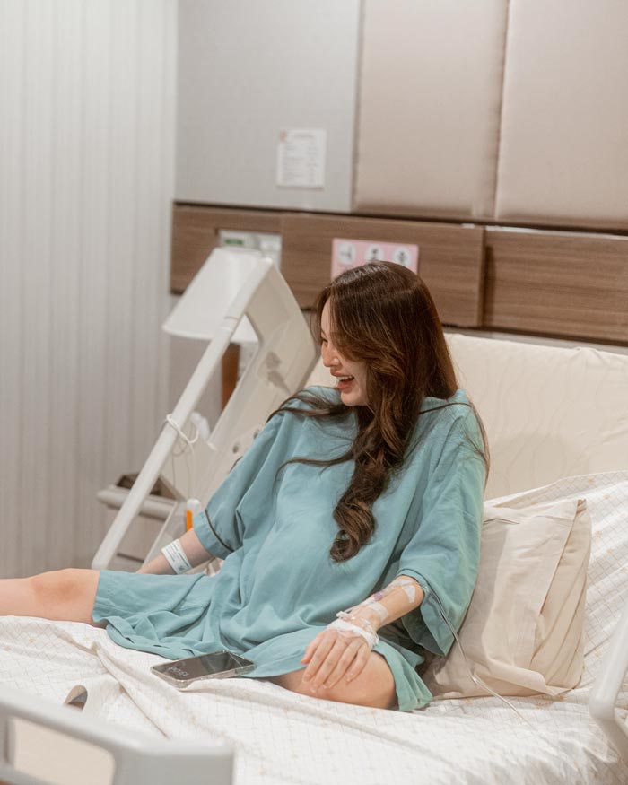 ปุ้มปุ้ย คลอดลูก