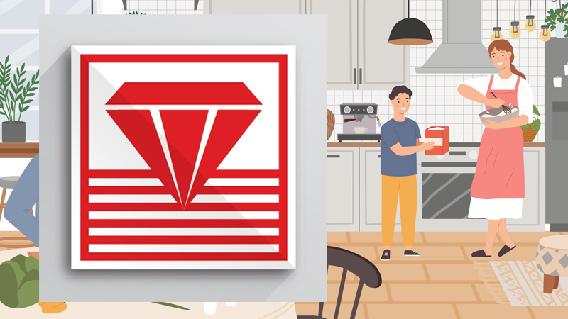 เครื่องครัว ตราเพชร