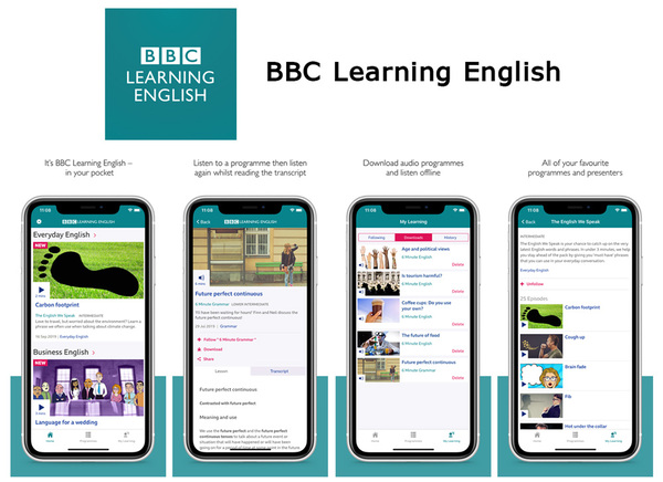 เรียนภาษาอังกฤษผ่านแอป BBC Learning English