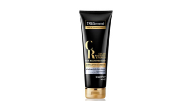 TRESemme Color Radiance & Repair for Bleached Hair Shampoo แชมพูม่วงสำหรับผมโทนหม่น ล็อกสีผมให้สวยยาวนาน